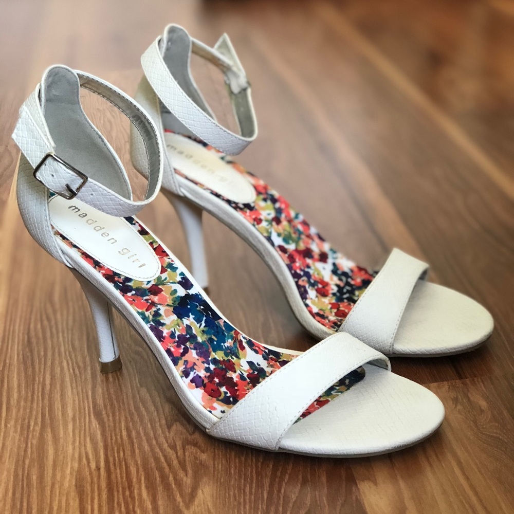 Madden Girl ankle strap heels